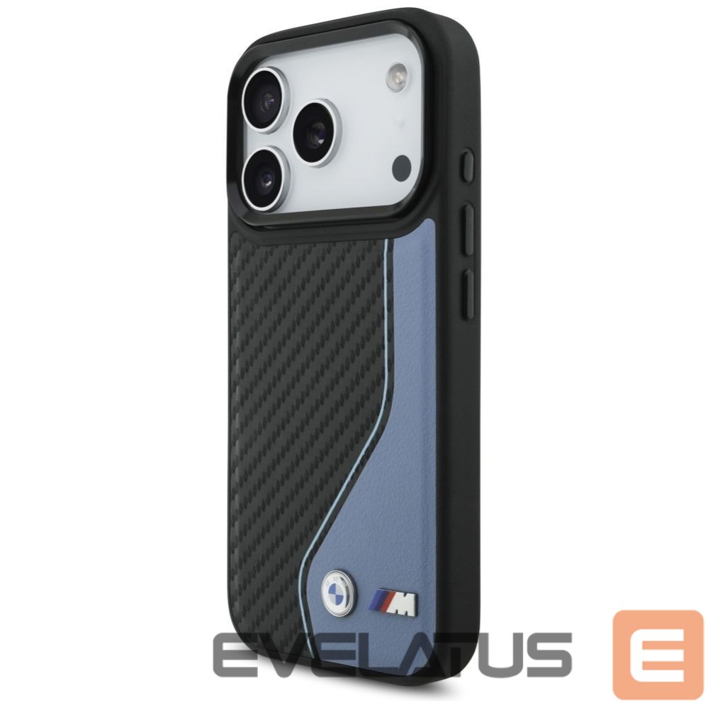 Citas preces BMW BMW M Carbon Logo MagSafe Case for iPhone 17 Pro - Blue