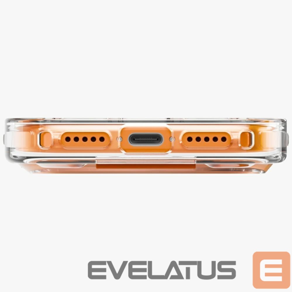 Citas preces UNIQ Uniq Heldro Air Case for iPhone 17 Pro Magclick Charging - Orange