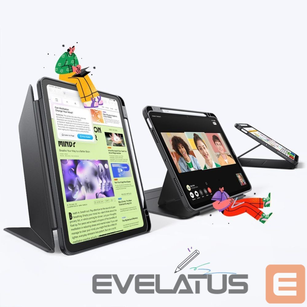 Citas preces ESR ESR Flip Hybrid Case for iPad 10.9" (2020/2022) / 11" (2024/2025/2026) - Black