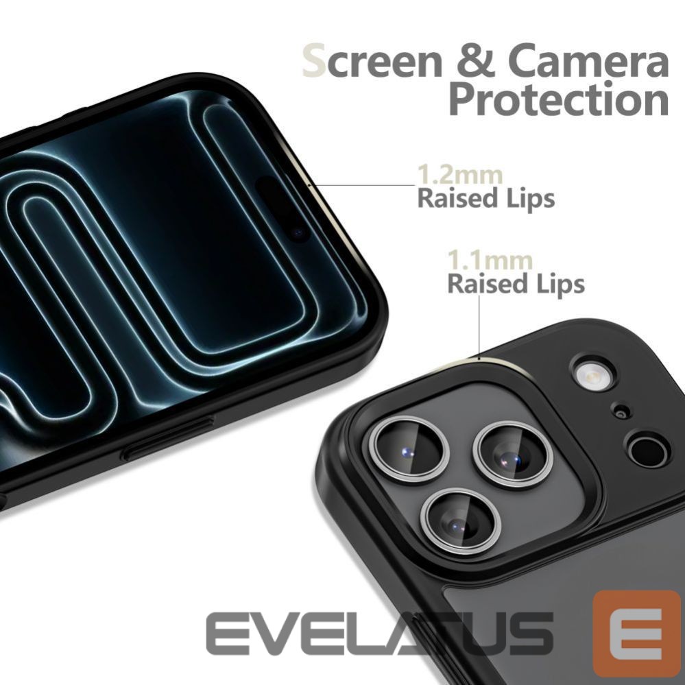 Citas preces Tech-Protect Tech-Protect MagMat Case for iPhone 17 Pro Max - Matte Black