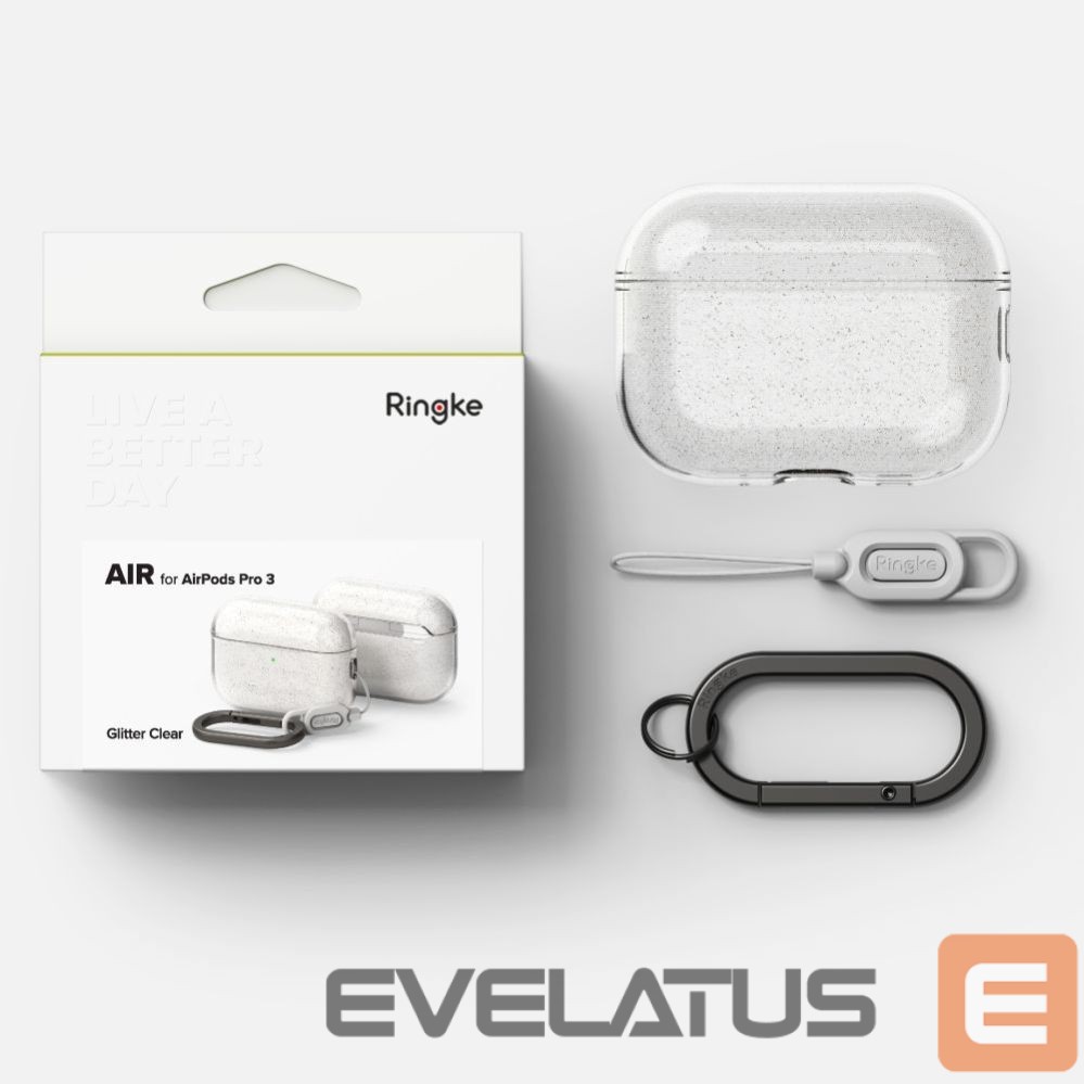 Citas preces Ringke Ringke Air Case for AirPods Pro 3 - Clear Glitter