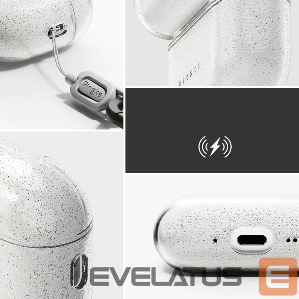 Citas preces Ringke Ringke Air Case for AirPods Pro 3 - Clear Glitter