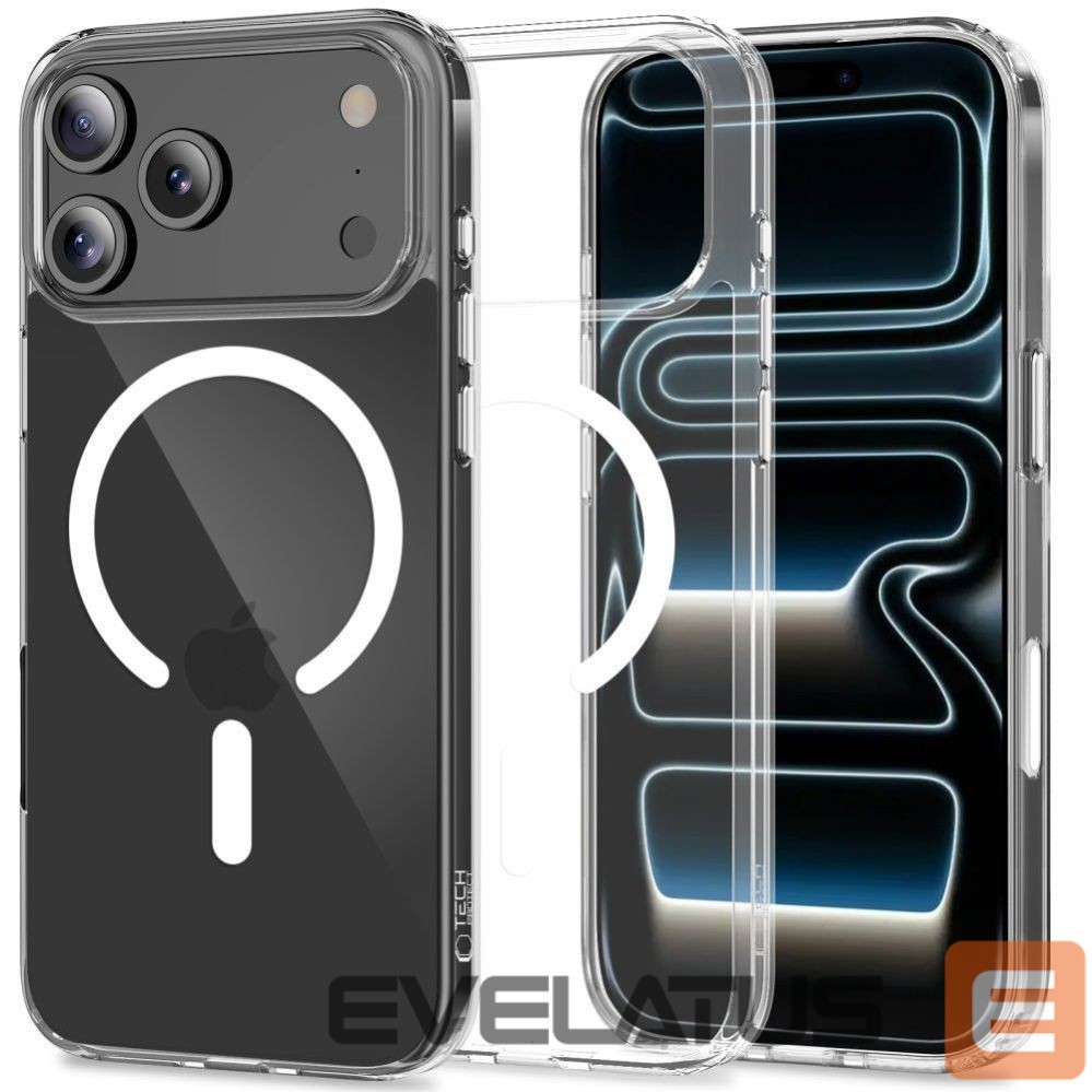 Citas preces Tech-Protect Tech-Protect Flexair Hybrid CC MagSafe Case for iPhone 17 Pro - Clear