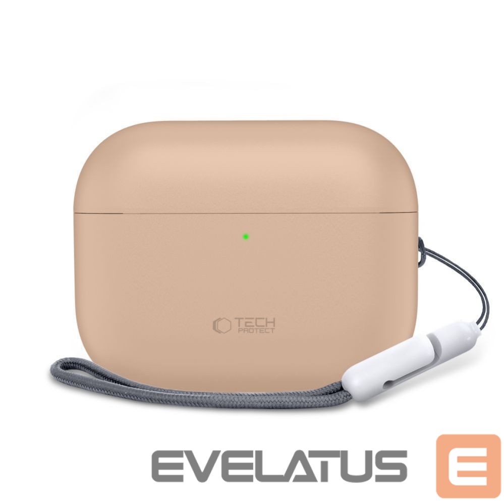 Citas preces Tech-Protect Tech-Protect Silicone Case for AirPods Pro 3 - Beige
