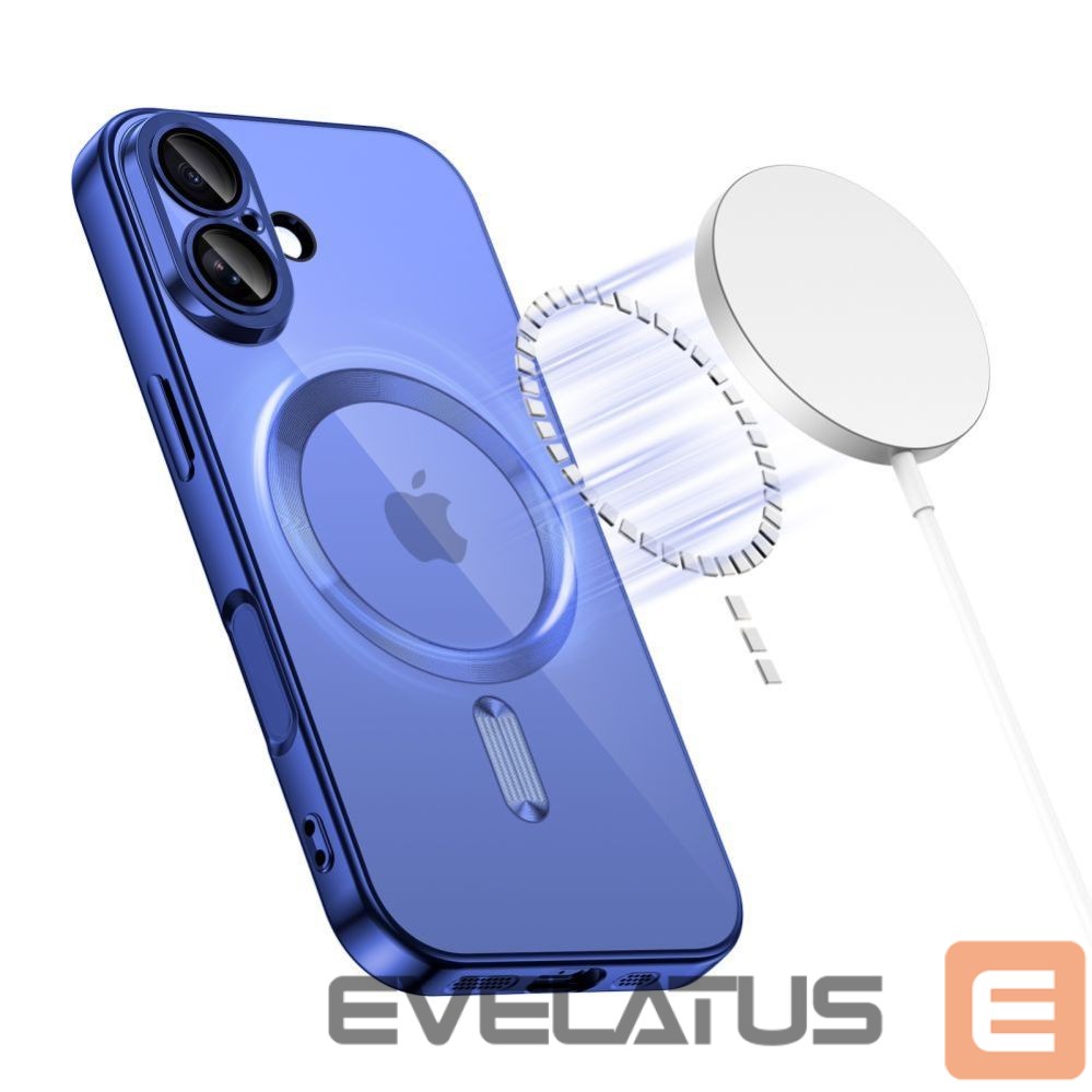 Citas preces Tech-Protect Tech-Protect MagFlex MagSafe Case for iPhone 17 - Clear Navy Blue
