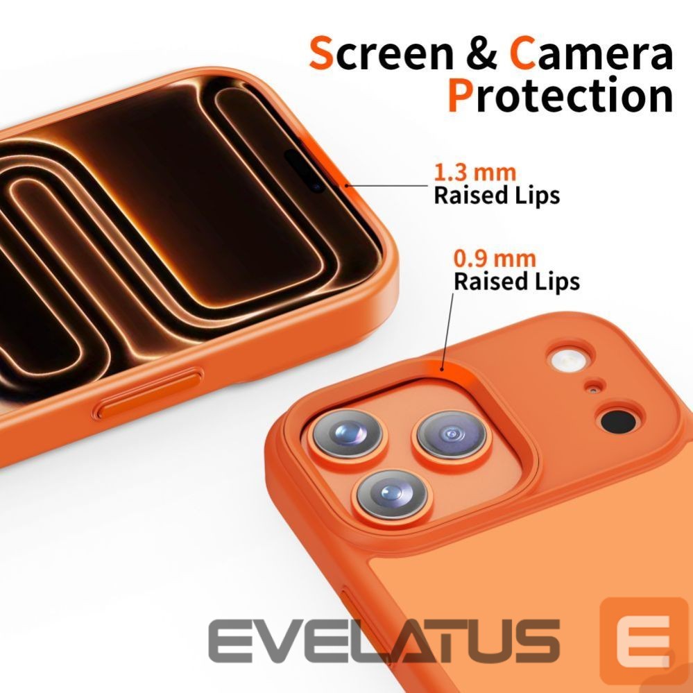 Citas preces Tech-Protect Tech-Protect MagMat Case for iPhone 17 Pro Max - Orange