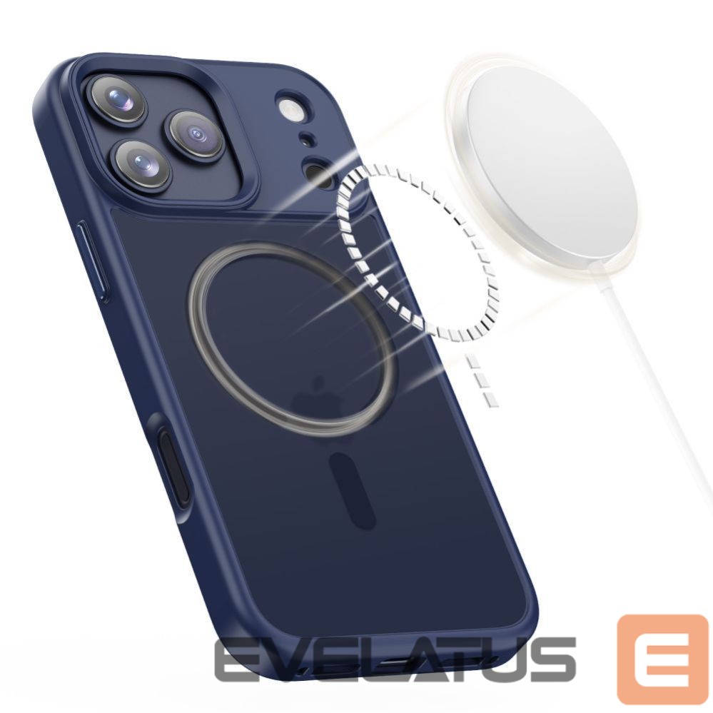 Citas preces Tech-Protect Tech-Protect MagMat MagSafe Case for iPhone 17 Pro - Navy Blue