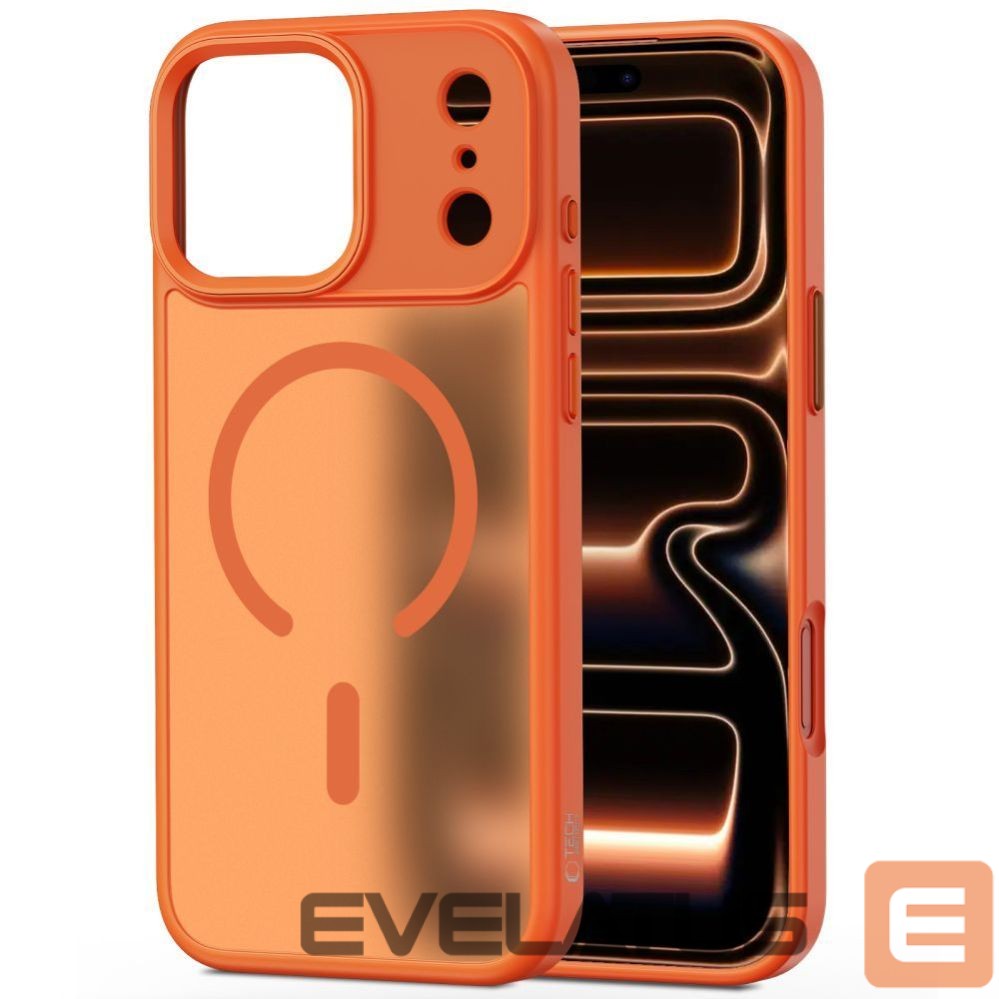 Citas preces Tech-Protect Tech-Protect MagMat MagSafe Case for iPhone 17 Pro - Orange