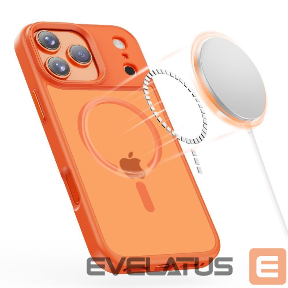 Citas preces Tech-Protect Tech-Protect MagMat MagSafe Case for iPhone 17 Pro - Orange