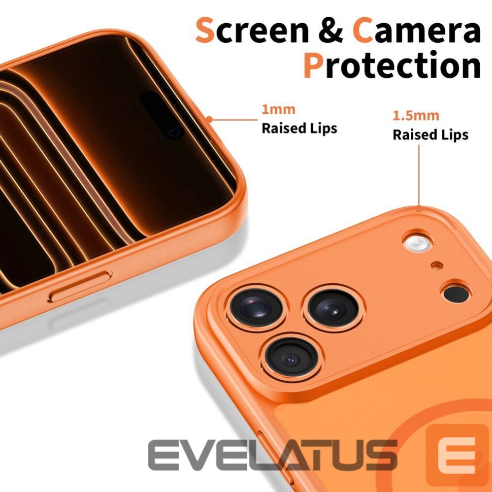 Citas preces Tech-Protect Tech-Protect BasicMag MagSafe Case for iPhone 17 Pro - Orange