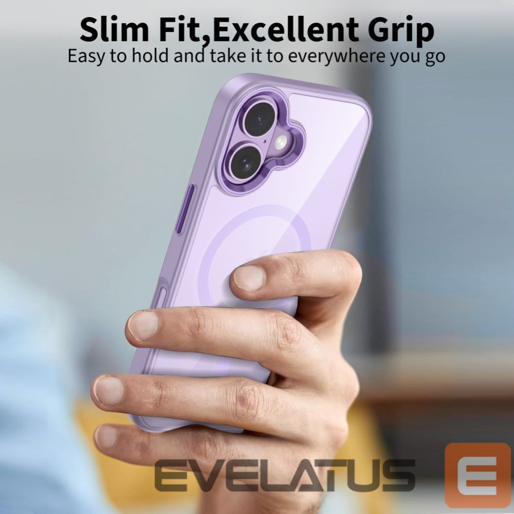 Citas preces Tech-Protect Tech-Protect MagMat MagSafe Case for iPhone 17 - Transparent Purple