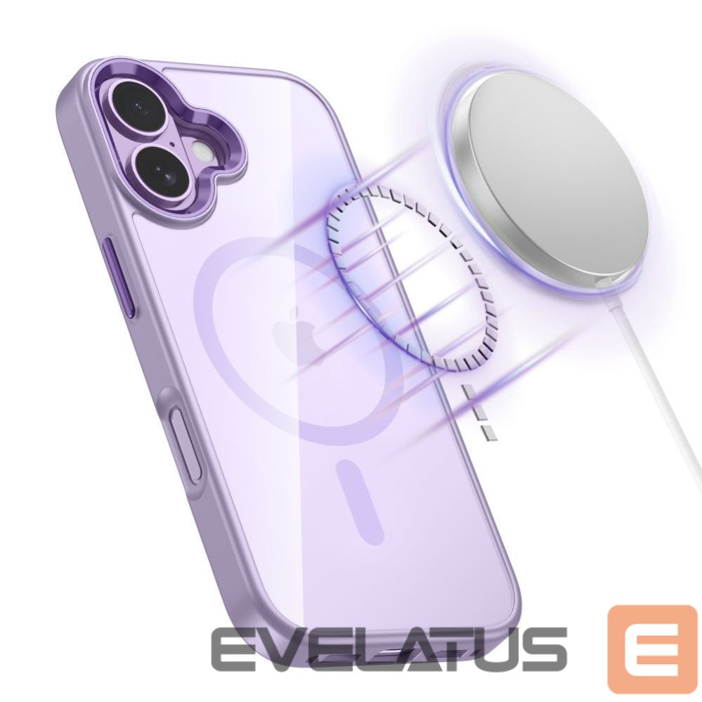 Citas preces Tech-Protect Tech-Protect MagMat MagSafe Case for iPhone 17 - Transparent Purple