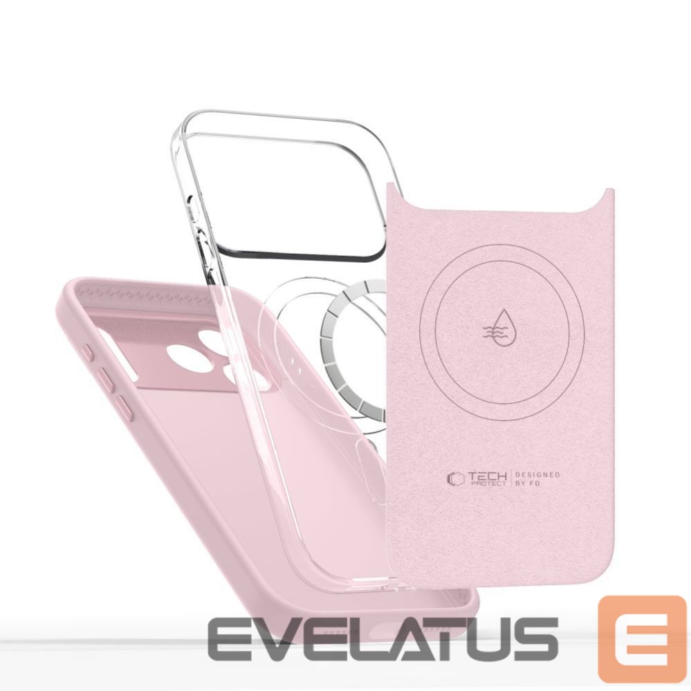Citas preces Tech-Protect Tech-Protect Uniq MagSafe Case for iPhone 17 Pro Max - Pink