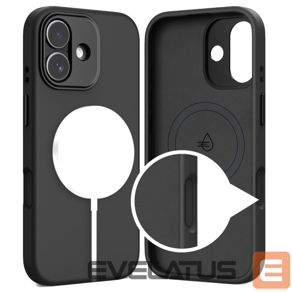 Citas preces Tech-Protect Tech-Protect Uniq MagSafe case for iPhone 17 - black