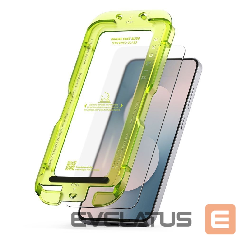Citas preces Ringke Ringke Easy Slide Tempered Glass 2-Pack for Samsung Galaxy S25 FE