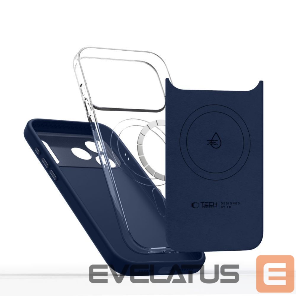 Citas preces Tech-Protect Tech-Protect Uniq MagSafe case for iPhone 17 Pro - navy blue