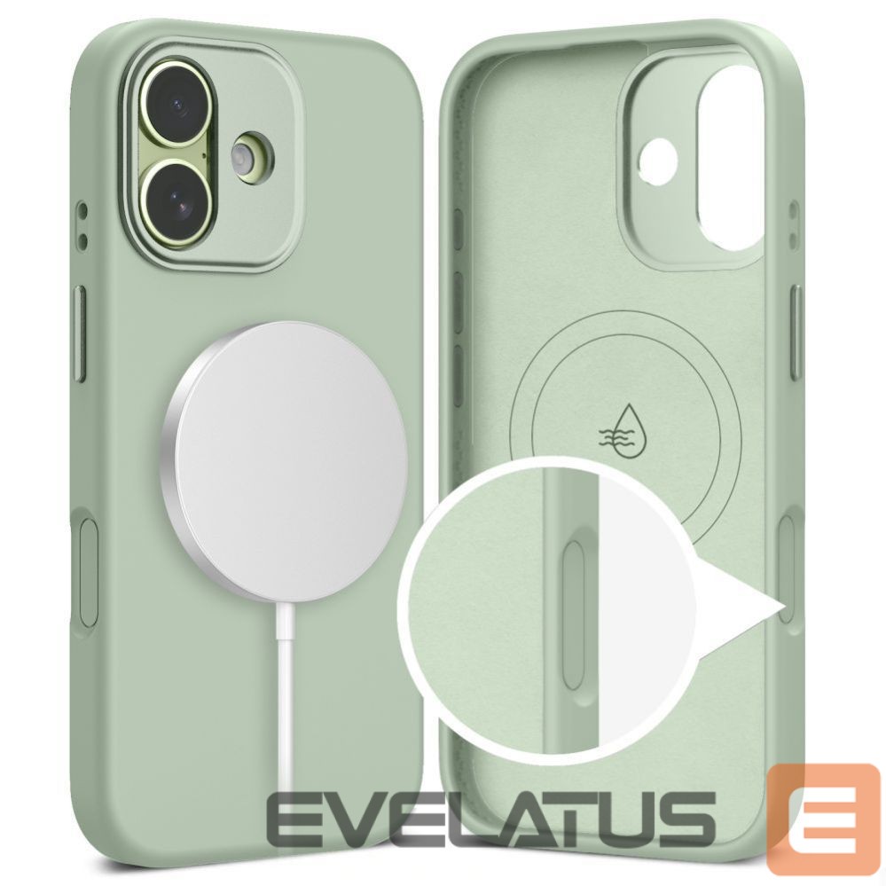 Citas preces Tech-Protect Tech-Protect Uniq MagSafe case for iPhone 17 - green