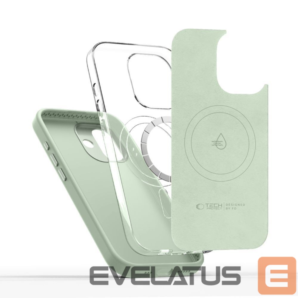Citas preces Tech-Protect Tech-Protect Uniq MagSafe case for iPhone 17 - green