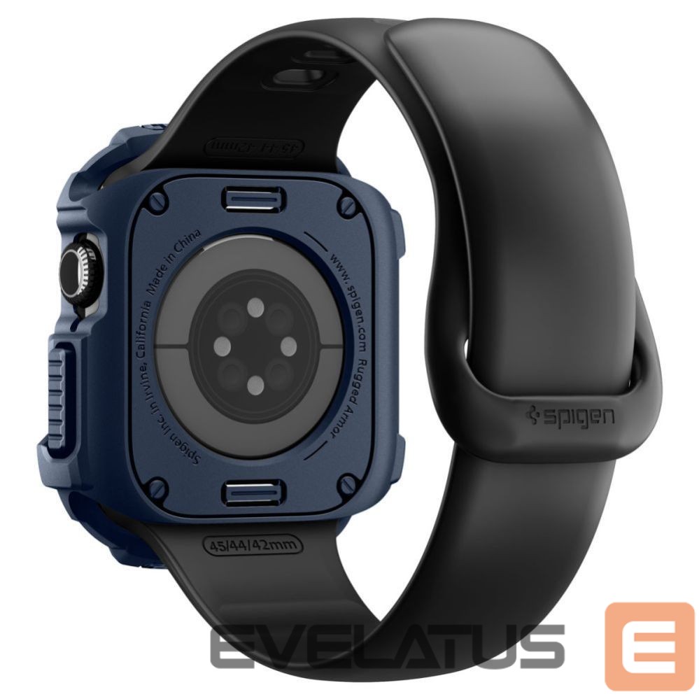 Citas preces Spigen Spigen Rugged Armor Case for Apple Watch 42mm - Navy Blue