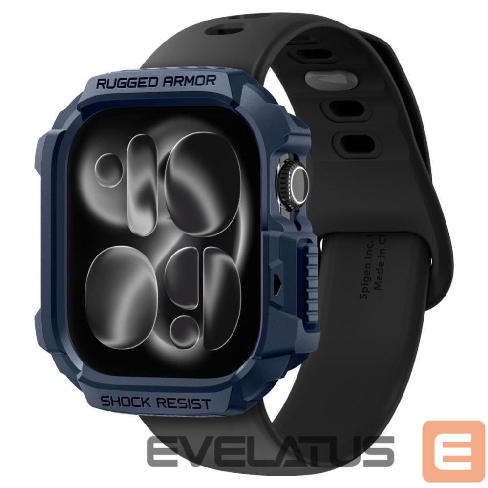 Citas preces Spigen Spigen Rugged Armor Case for Apple Watch 42mm - Navy Blue
