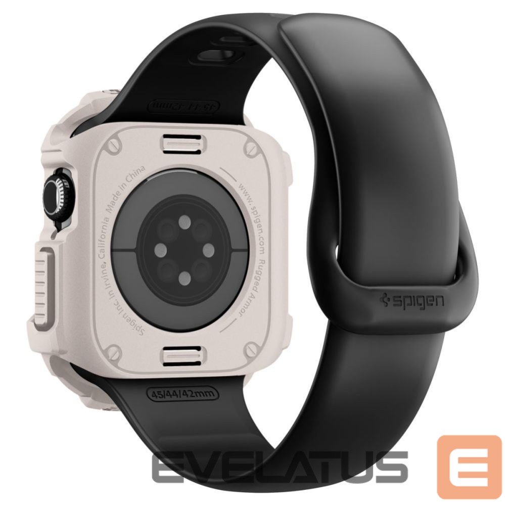 Citas preces Spigen Spigen Rugged Armor Case for Apple Watch 42mm - Beige