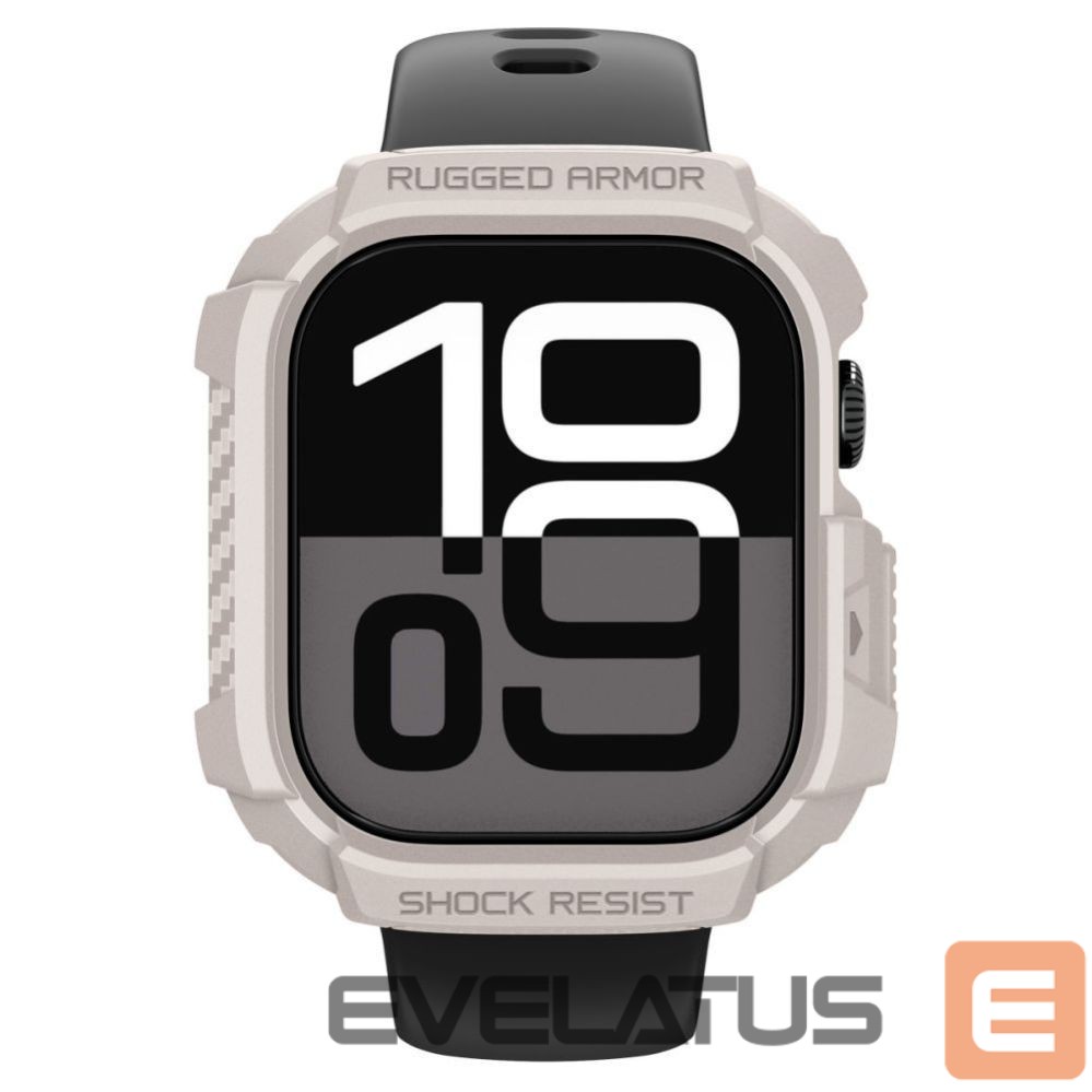 Citas preces Spigen Spigen Rugged Armor Case for Apple Watch 42mm - Beige