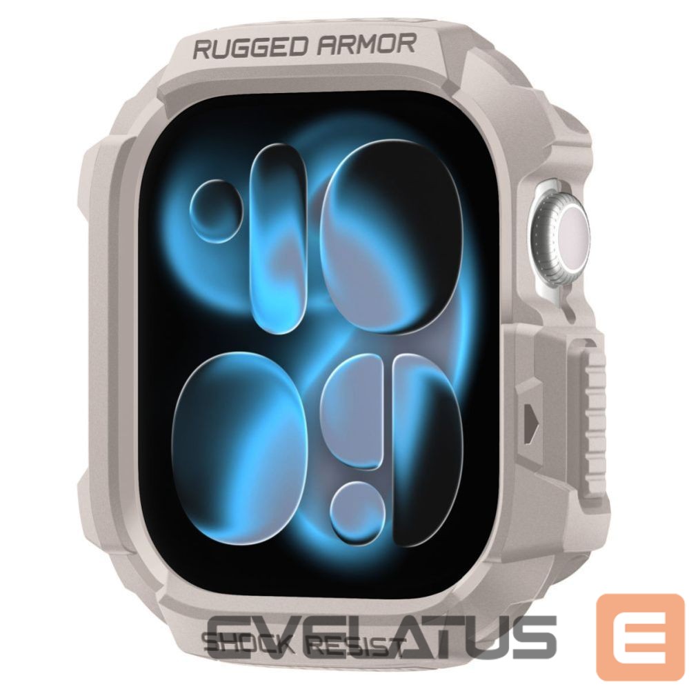 Citas preces Spigen Spigen Rugged Armor Case for Apple Watch 42mm - Beige