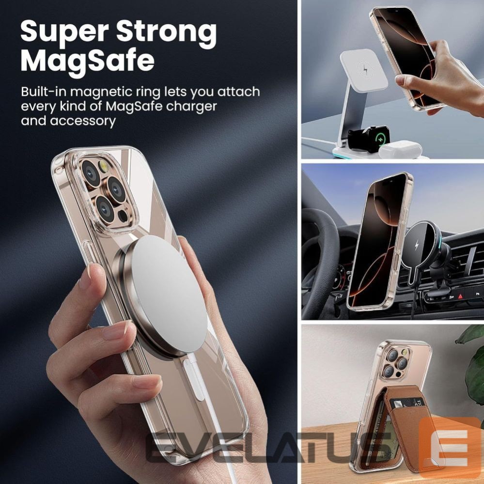 Citas preces Tech-Protect TP Flex MagSafe Case for iPhone 16 Pro Max - Clear