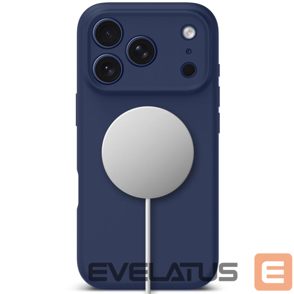 Citas preces Tech-Protect Tech-Protect Silicone MagSafe Case for iPhone 17 Pro - Navy Blue