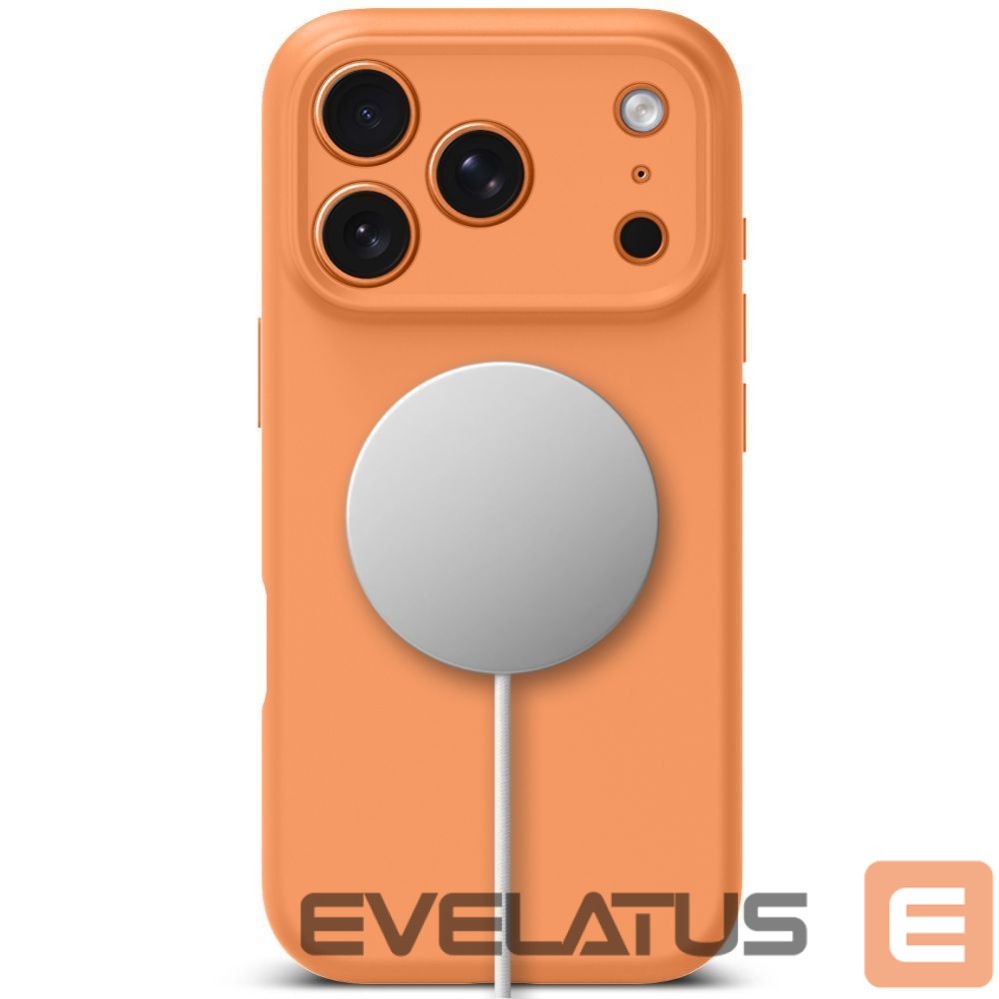 Citas preces Tech-Protect Tech-Protect Silicone MagSafe Case for iPhone 17 Pro - Orange