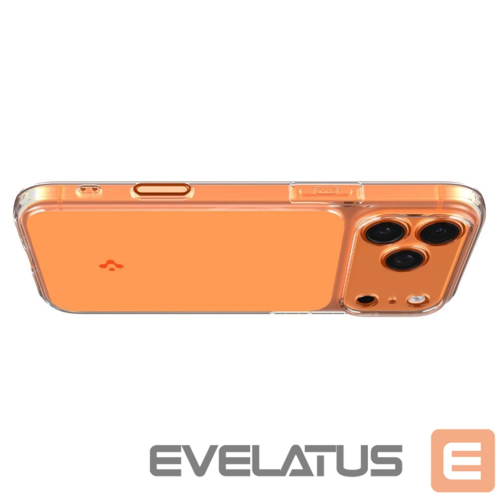 Citas preces Spigen Spigen Thin Fit MagSafe Case for iPhone 17 Pro Max - Clear Orange