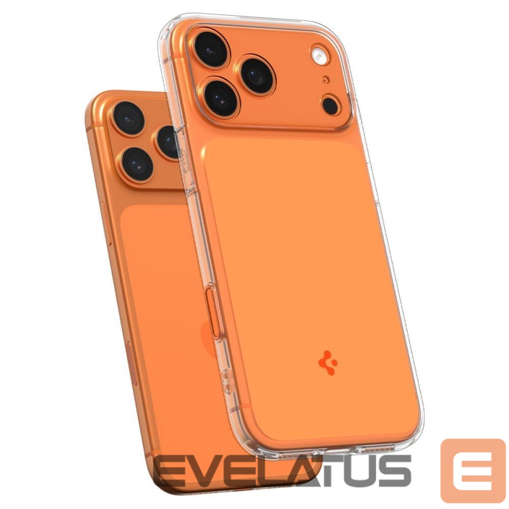 Citas preces Spigen Spigen Thin Fit MagSafe Case for iPhone 17 Pro Max - Clear Orange