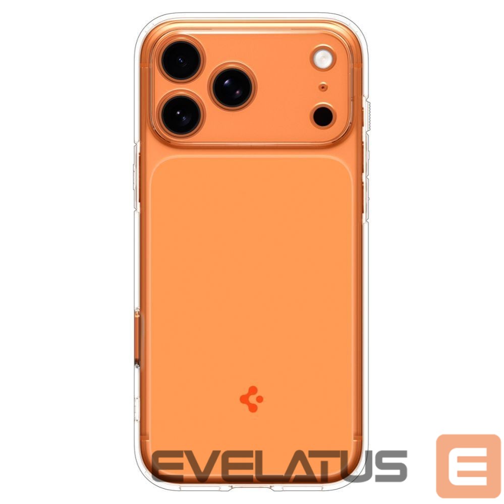Citas preces Spigen Spigen Thin Fit MagSafe Case for iPhone 17 Pro Max - Clear Orange