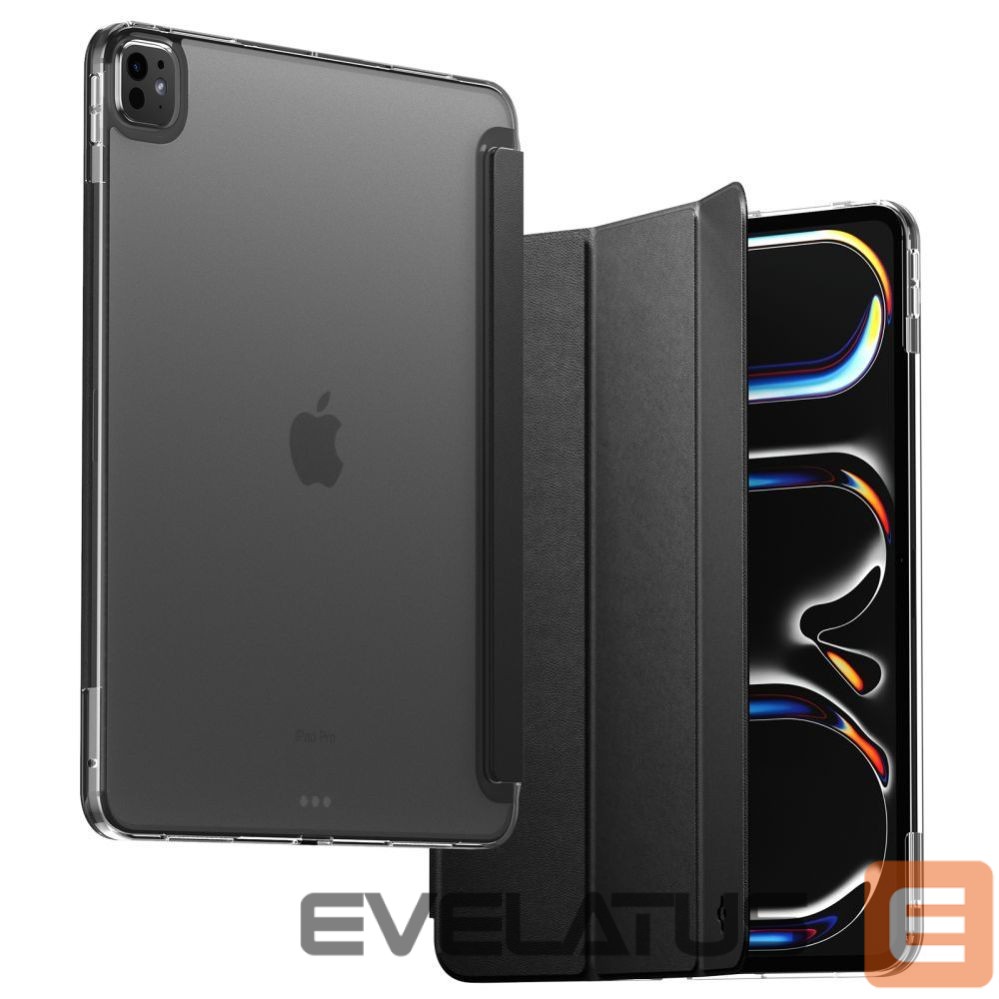 Citas preces Spigen Spigen Liquid Air Folio Case for iPad Pro 13" 7 / 8 / 2024-2025 - Black