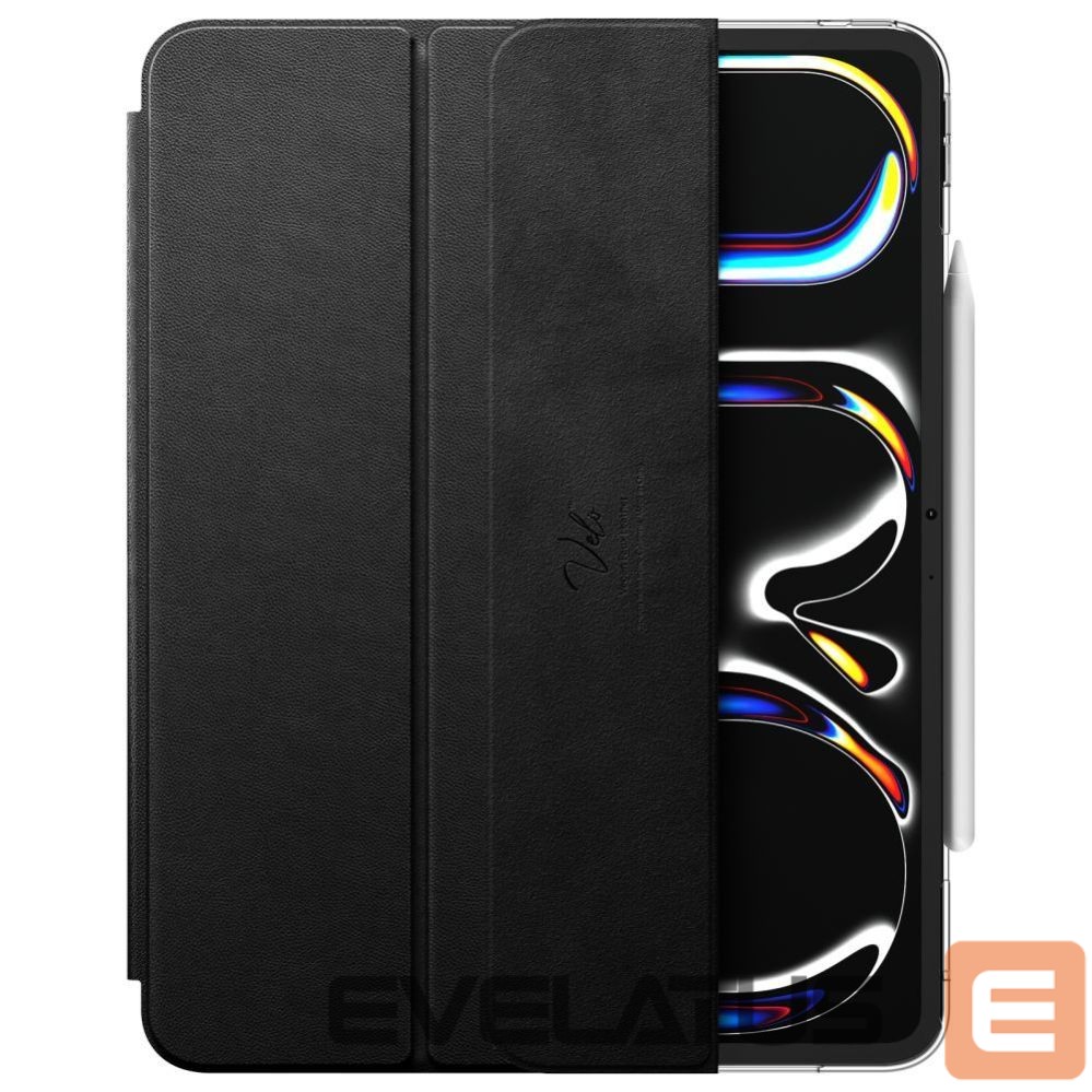 Citas preces Spigen Spigen Liquid Air Folio Case for iPad Pro 13" 7 / 8 / 2024-2025 - Black