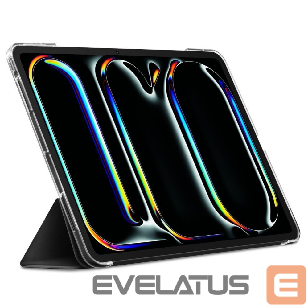 Citas preces Spigen Spigen Liquid Air Folio Case for iPad Pro 13" 7 / 8 / 2024-2025 - Black