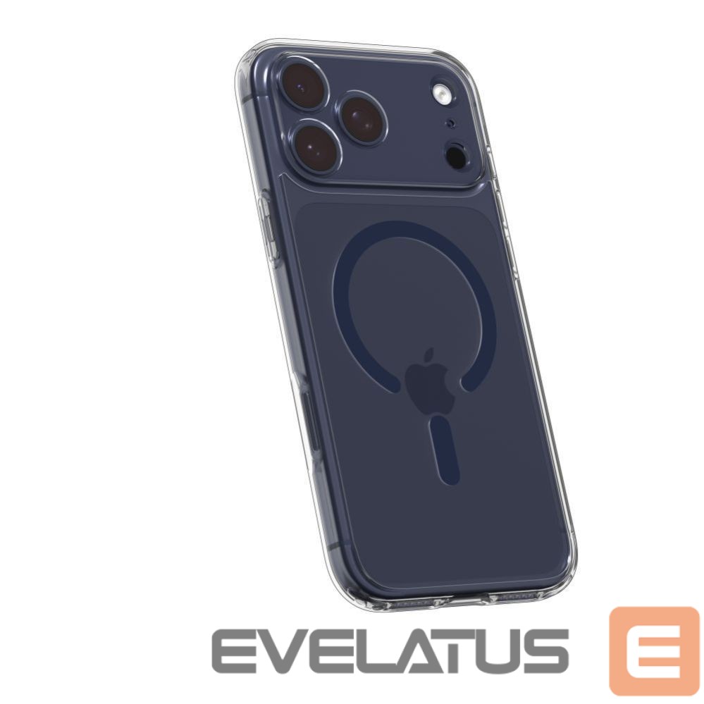 Citas preces Spigen Spigen Ultra Hybrid MagSafe Case for iPhone 17 Pro - Clear Navy Blue