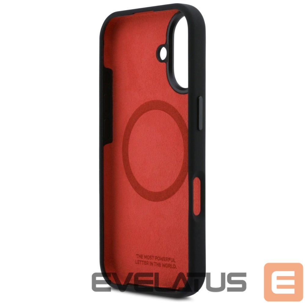 Citas preces BMW BMW M Silicon Horizontal Line MagSafe Case for iPhone 17 - Black