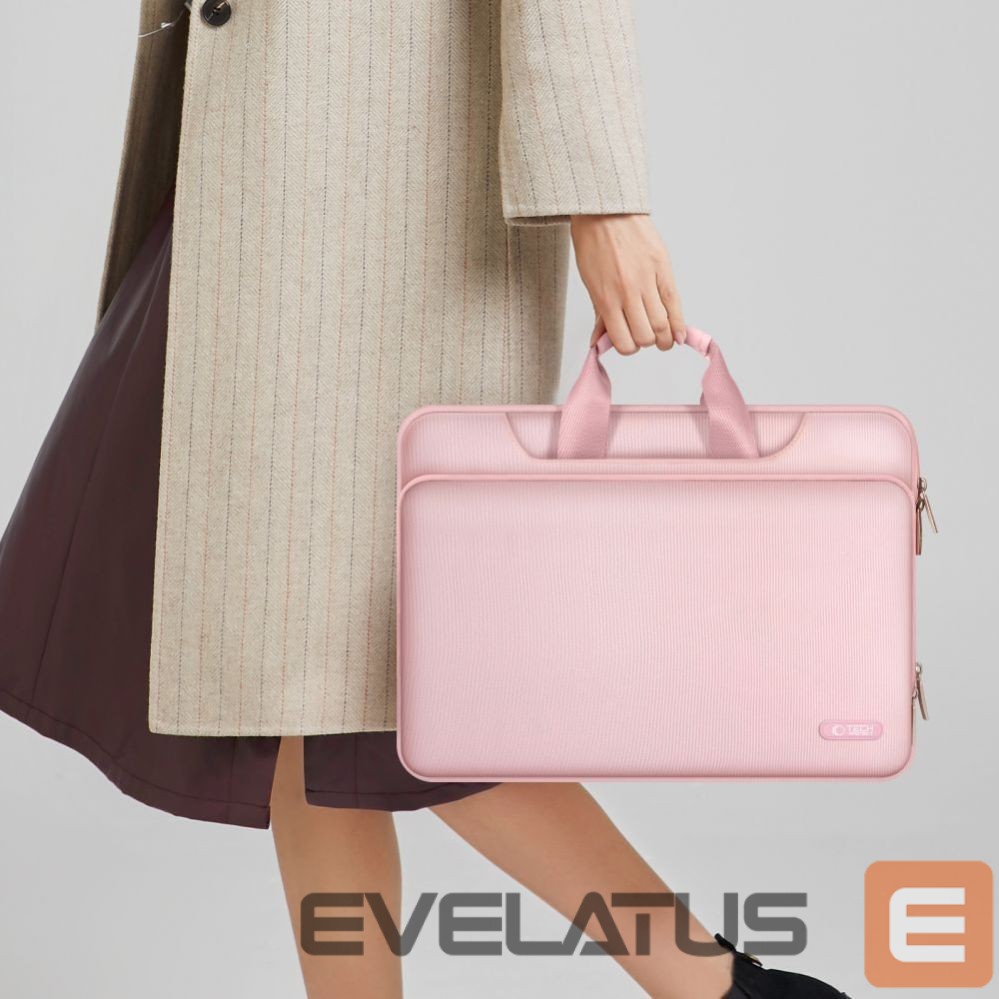 Citas preces Tech-Protect Tech-Protect Pocket 15-16 Laptop Bag - Pink