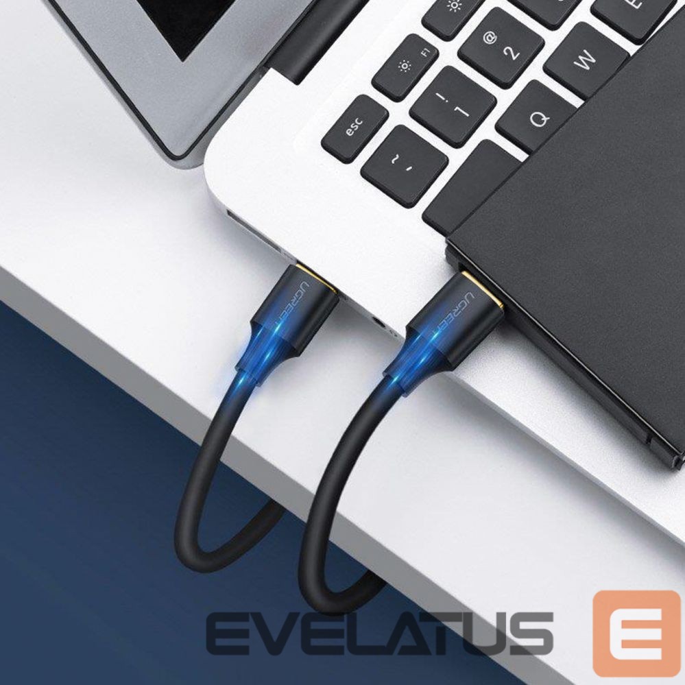 Kabelis Ugreen Ugreen US128 10371 USB-A 3.0 / USB-A 3.0 5Gb/s cable 2m - black
