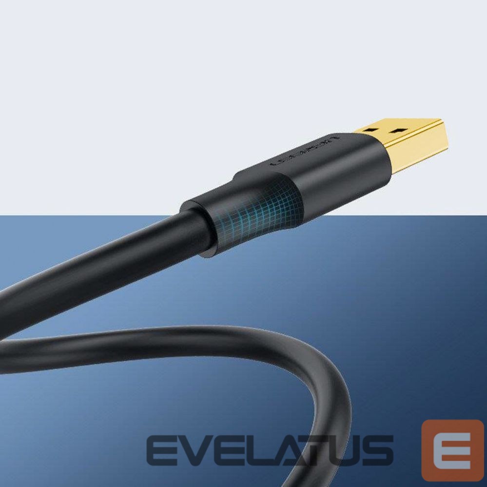 Kabelis Ugreen Ugreen US128 10371 USB-A 3.0 / USB-A 3.0 5Gb/s cable 2m - black