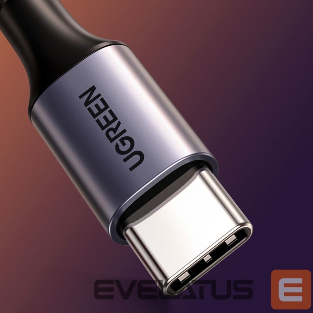 Kabelis Ugreen cable USB C - mini jack 3.5mm 1m (AV143) Grey