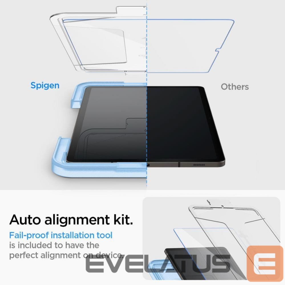 Aizsargstikls Spigen Spigen Glas.tR EZ Fit Tempered Glass for Samsung Galaxy Tab S9 11'' X710 / X716B