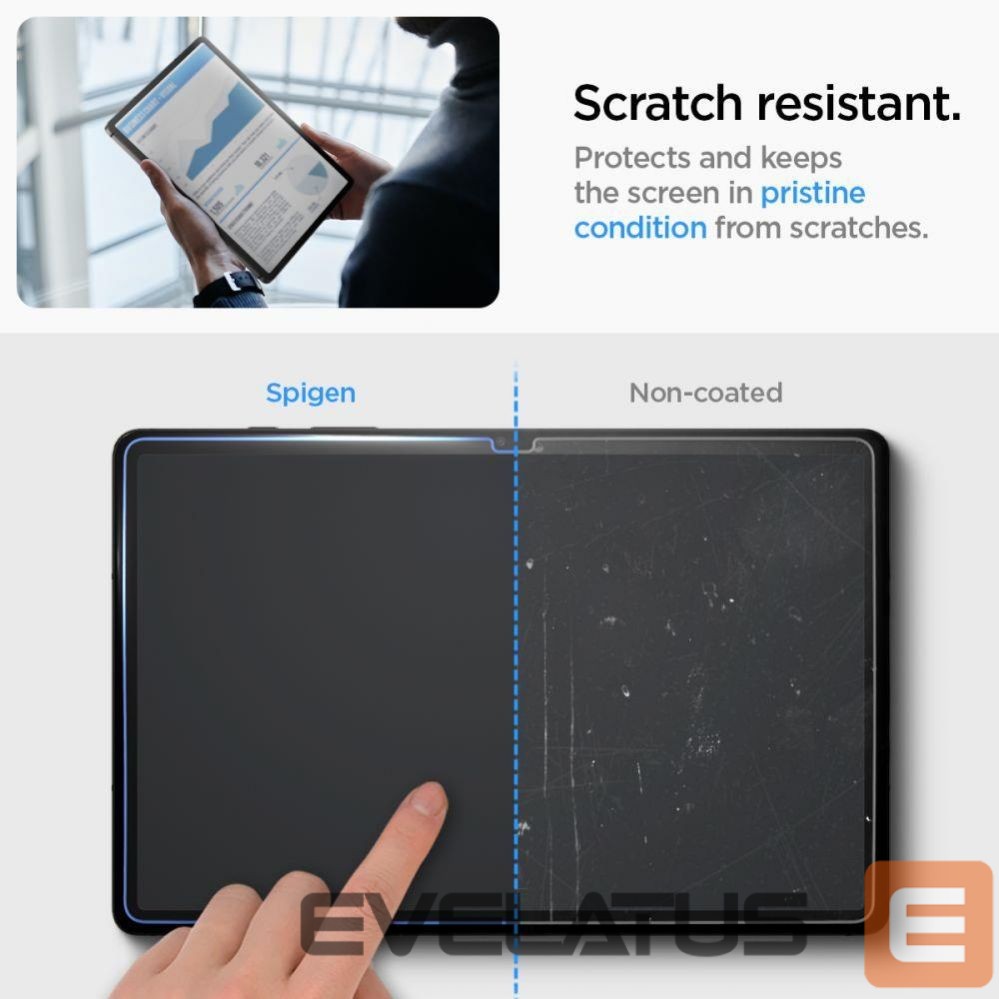 Aizsargstikls Spigen Spigen Glas.tR EZ Fit Tempered Glass for Samsung Galaxy Tab S9 11'' X710 / X716B