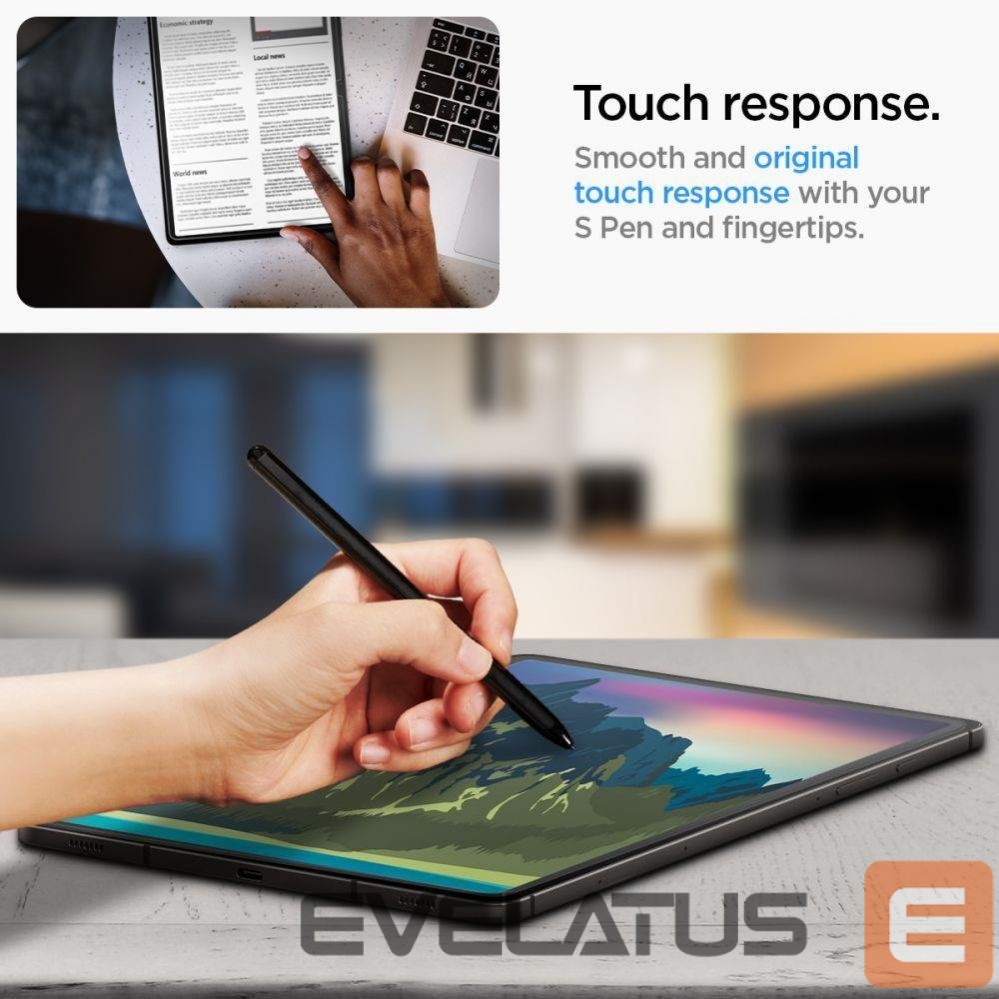 Aizsargstikls Spigen Spigen Glas.tR EZ Fit Tempered Glass for Samsung Galaxy Tab S9 11'' X710 / X716B