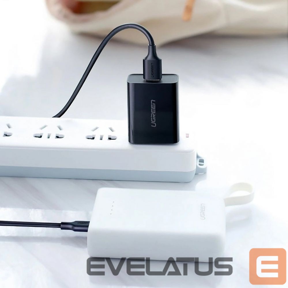 Kabelis Ugreen Ugreen US289 60134 micro USB / USB-A cable 0.25m - black