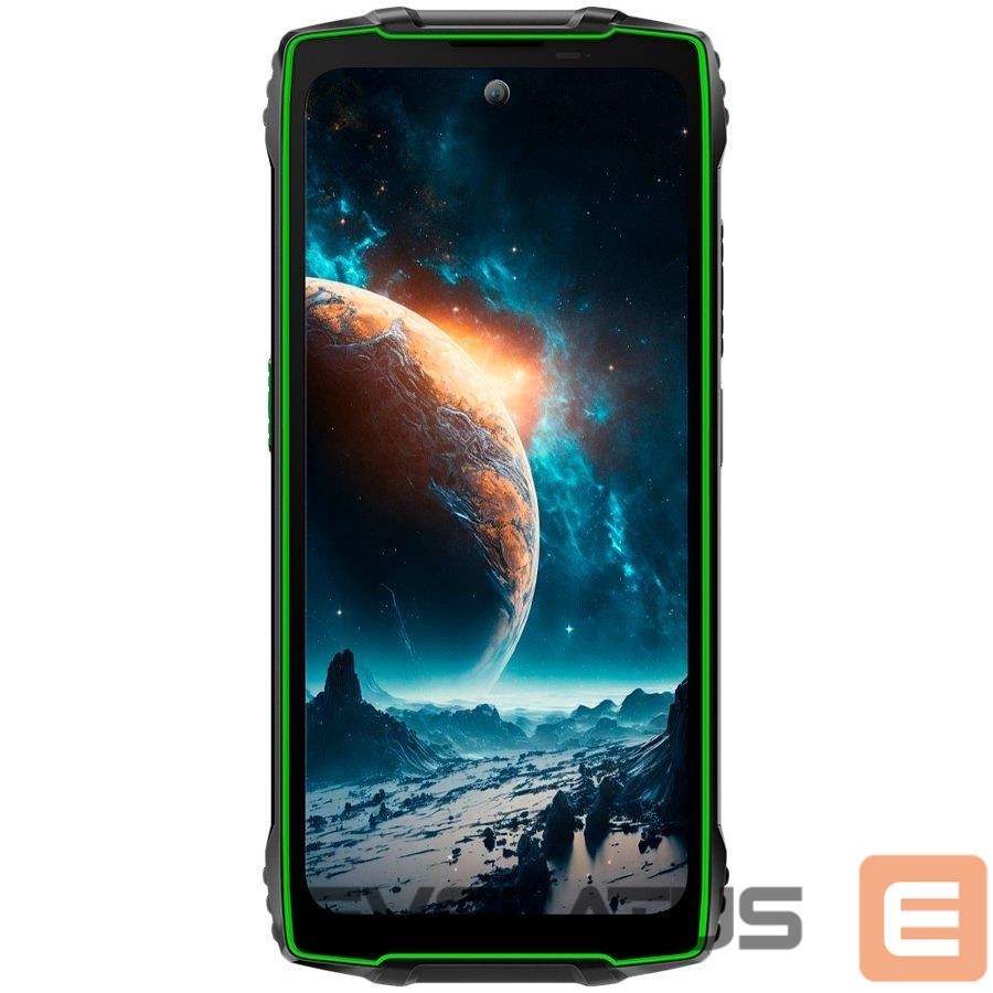 Viedtālrunis Blackview Rugged BV8200 LTE 6.5-inch FHD+IPS 1080x2400 120Hz Corning 3th + 1.3-inch 360x360 12+256GB MT8781 Octa-core 2.2GHz 8800mAh NO Charger CAM Front 32MP Rear 50+13MP IP68/IP69K/MIL-STD-810H NFC Fingerprint Green
