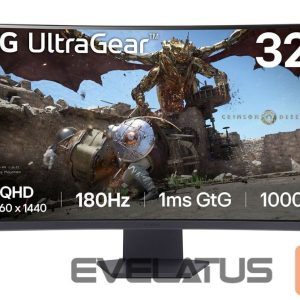 Monitori LG  LG 32GS60QC-B.AEUQ 32inch QHD VA 180Hz 