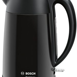 Tējkanna Bosch  | Kettle | DesignLine TWK3P423 | Electric | 2400 W | 1.7 L | Stainless steel | 360° rotational base | Jet black polished 
