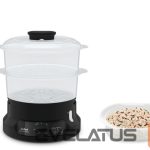 Cita mazā sadzīves tehnika TEFAL  Food Steamer VC139810	 Black, 800 W, Capacity 6 L, Number of baskets 2 